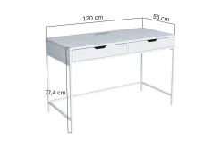 Durusu Skrivbord 55x120 cm