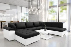 Dynir Soffa med Divan och Schäslong 4-sits