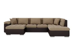 Dynir Stor Hörnbäddsoffa Divan med Förvaring Vänster 350 cm Bred