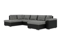 Dynir Stor Hörnbäddsoffa Divan med Förvaring Höger 350 cm