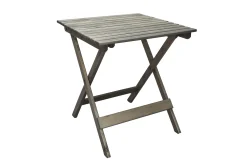 Edilma Hopfällbart Klappbord Cafébord och Utebord 65 cm Furu