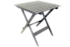 Edilma Hopfällbart Klappbord Cafébord och Utebord 65 cm Furu