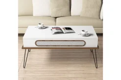Ekolane Soffbord 105 cm med Förvaring Hylla