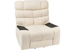 Elektrisk reclinerfåtölj Ares Ljusbeige