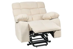 Elektrisk reclinerfåtölj Ares Ljusbeige