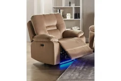 Elektrisk reclinerfåtölj Bergen Beige
