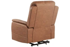 Elektrisk reclinerfåtölj Glorie Brun
