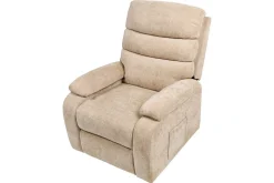 Elektrisk reclinerfåtölj Rise Beige