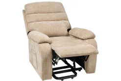Elektrisk reclinerfåtölj Rise Beige
