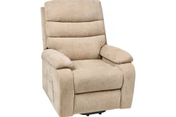 Elektrisk reclinerfåtölj Rise Beige