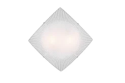 Elisa Plafond 40cm 2xE27 krom