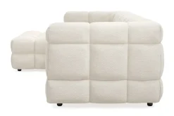 Elise 4-sits Bubblig Soffa med Divan Vänster
