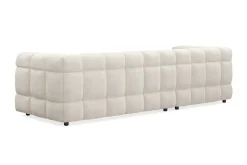 Elise 4-sits Bubblig Soffa med Divan Vänster