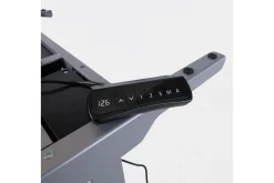 Ergo Optimal Skrivbord med 2 motor 140x70 cm Trä/Grå