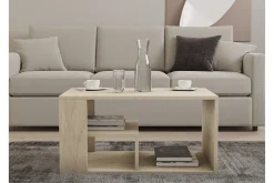 Eros Soffbord 80 cm Beige