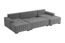 Esher Bäddsoffa Dubbeldivan 4-sits i Plysch