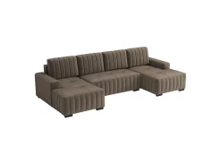 Esher Bäddsoffa Dubbeldivan 4-sits i Plysch