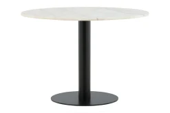 Estelle Matbord 106 cm Runt Marmor