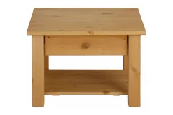 Evonne Soffbord 60 cm med Förvaring Låda + Hylla