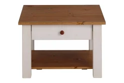 Evonne Soffbord 60 cm med Förvaring Låda + Hylla