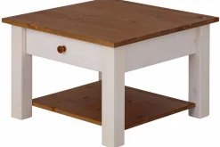 Evonne Soffbord 60 cm med Förvaring Låda + Hylla