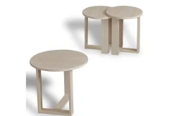 Falan Satsbord 52 cm Runt 3 Bord