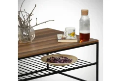 Falan Soffbord 95 cm med Hylla Ribbor