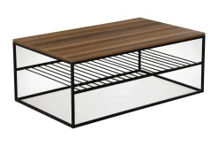 Falan Soffbord 95 cm med Hylla Ribbor