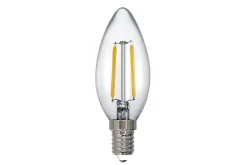 Filament Lampa Ljusformad 2W 250Lm 2700K LED E14