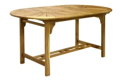 Finlay Matbord Utomhus Förlängningsbart 153-195x75 cm Ovalt