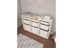 Flerfunktionsskåp Belna Vit