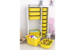 Flerfunktionsskåp Ravielwich (69,5 x 109 x 30 cm) Gul