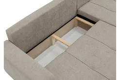 Flo Bäddsoffa med Divan 3-sits i Plysch