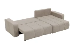Flo Bäddsoffa med Divan 3-sits i Plysch