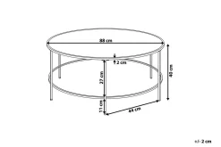 Florence Soffbord 88 cm