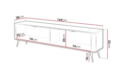 Forba Tv-bänk 164 cm