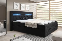 Franco Crystal Sängpaket 140x200 LED-belysning