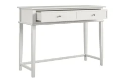 Franklin Skrivbord 90 cm med Förvaring Låda Vit