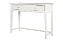 Franklin Skrivbord 90 cm med Förvaring Låda Vit