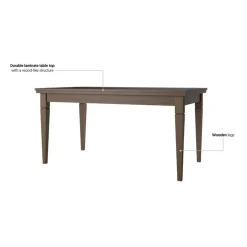 Förlängningsbart Matbord Evora 160 cm