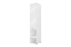 Förvaringsskåp White High gloss 45x46x217