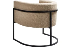 Fåtölj Larvik II Beige/svart