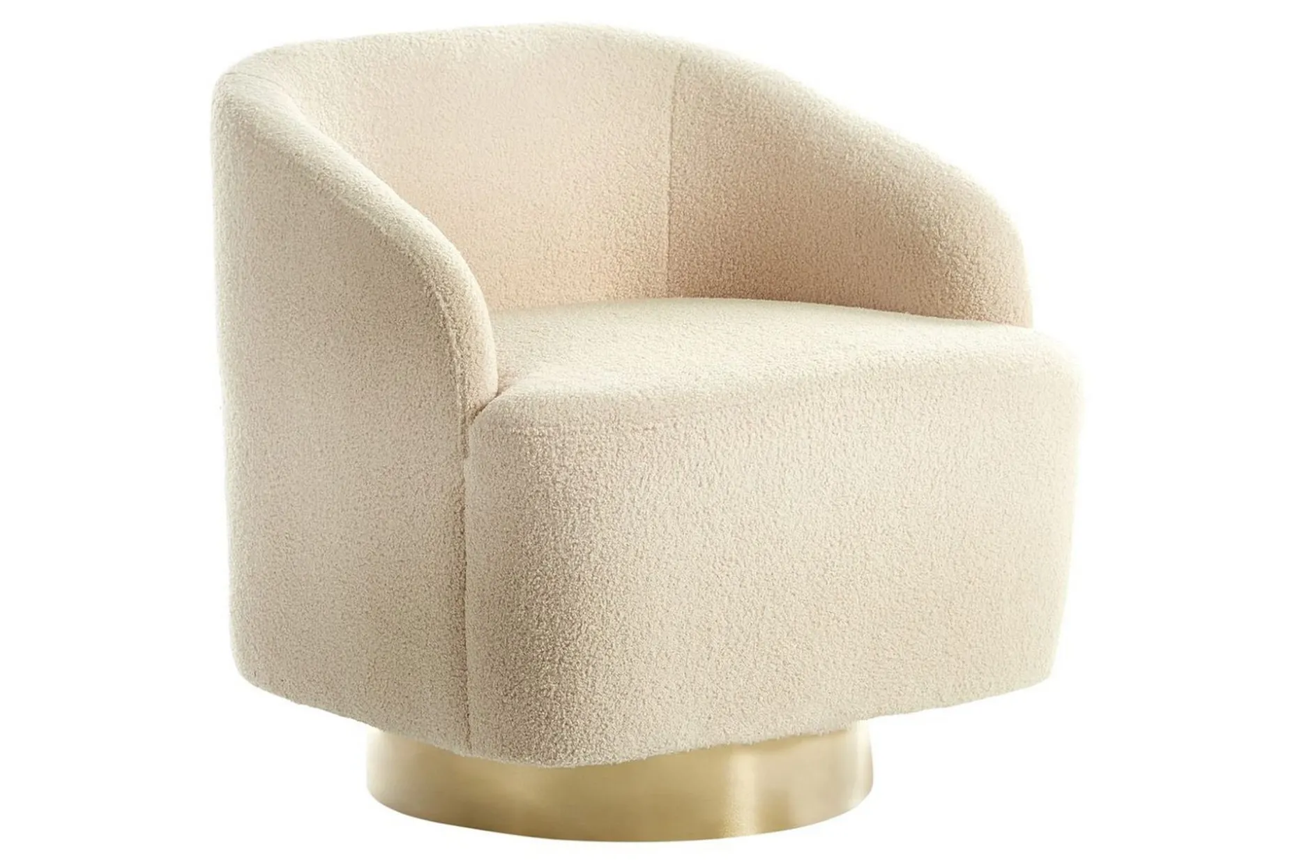 Fåtölj Lavik Beige/guld