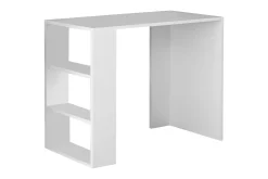 Furny Home Skrivbord 90 cm med Förvaring Hylla