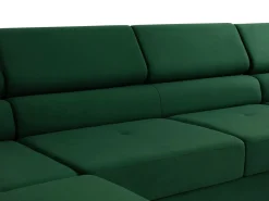 Gabina 5-sits U-formad bäddsoffa med divan och schäslong