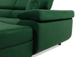 Gabina 5-sits U-formad bäddsoffa med divan och schäslong