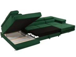 Gabina 5-sits U-formad bäddsoffa med divan och schäslong