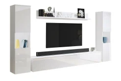 Galbally Möbelset För Vardagsrum White