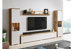 Galbally Möbelset För Vardagsrum Brown