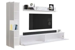 Galbally Möbelset För Vardagsrum White